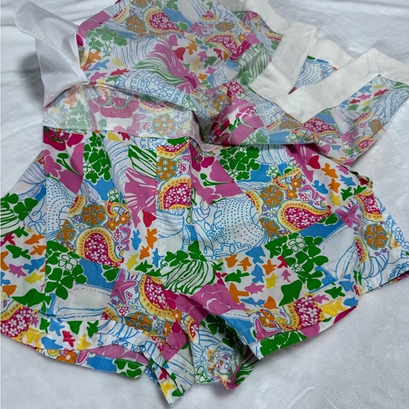 Rare Lilly Pulitzer Colorful Patterned Women's Skort - Picture 8 of 11